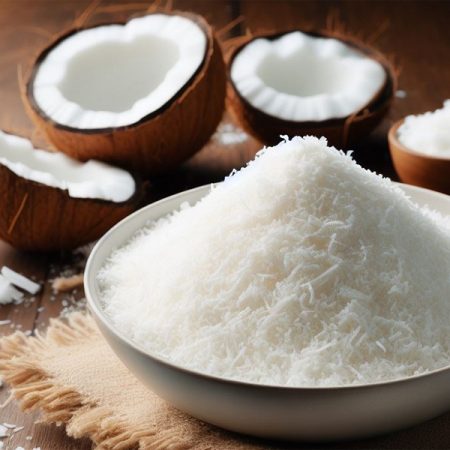 Desiccated coconut
