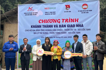 MC Agri Group and Nedspice Vietnam Donate Charity Houses to Two Disadvantaged Families